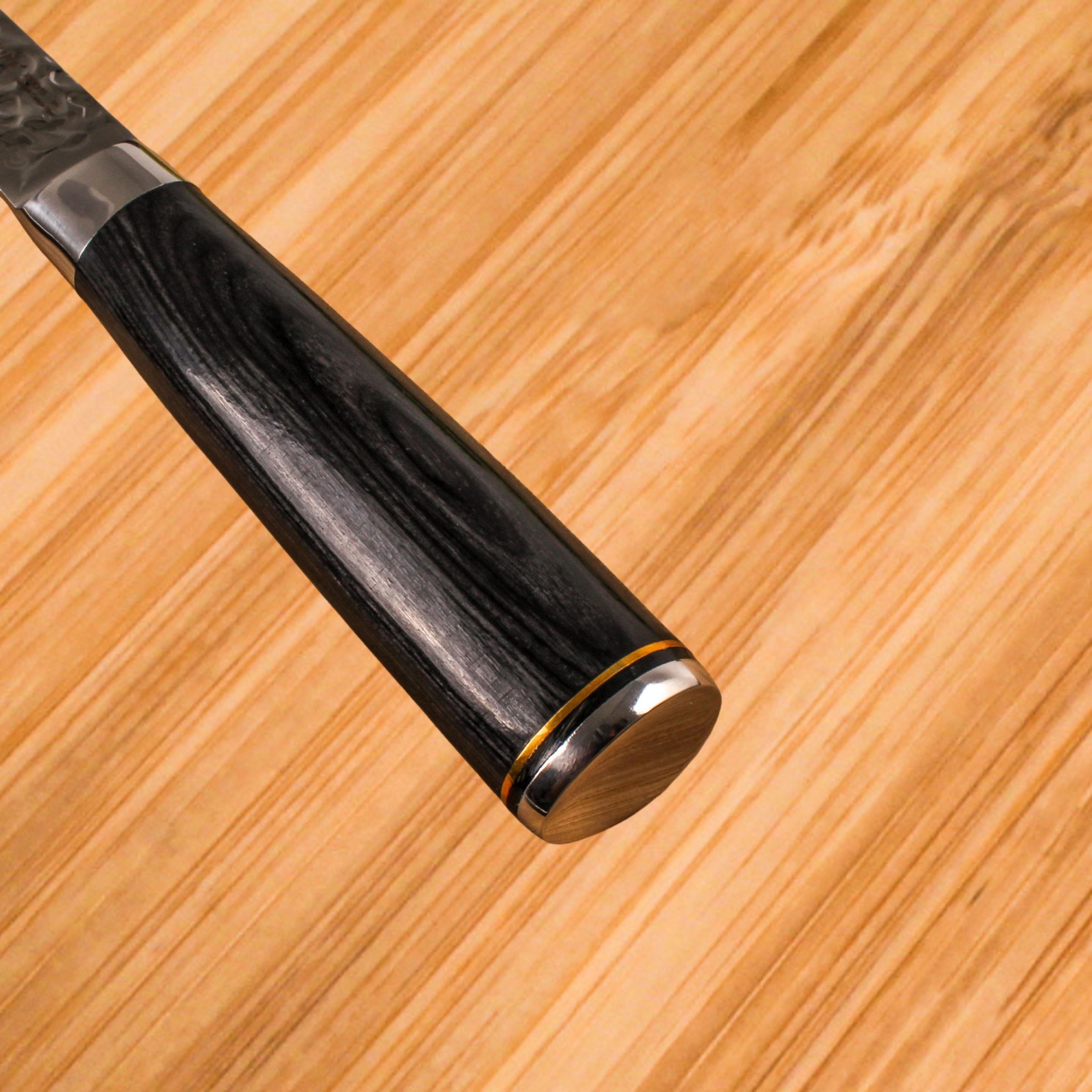 BergHOFF Martello German Steel Chefs Knife Hammered Dot 7.5"