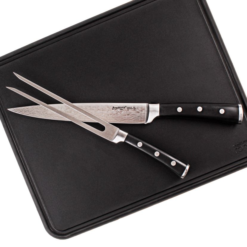 BergHOFF Antigua Stainless Steel Blade 2Pc Carving Set
