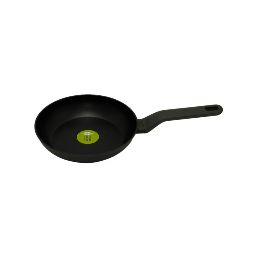 BergHOFF LEO Nonstick Cast Aluminum 3Pc Frying Pan 8", 10", 11", Dark Grey