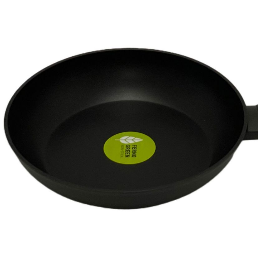 BergHOFF LEO Nonstick Cast Aluminum 3Pc Frying Pan 8", 10", 11", Dark Grey