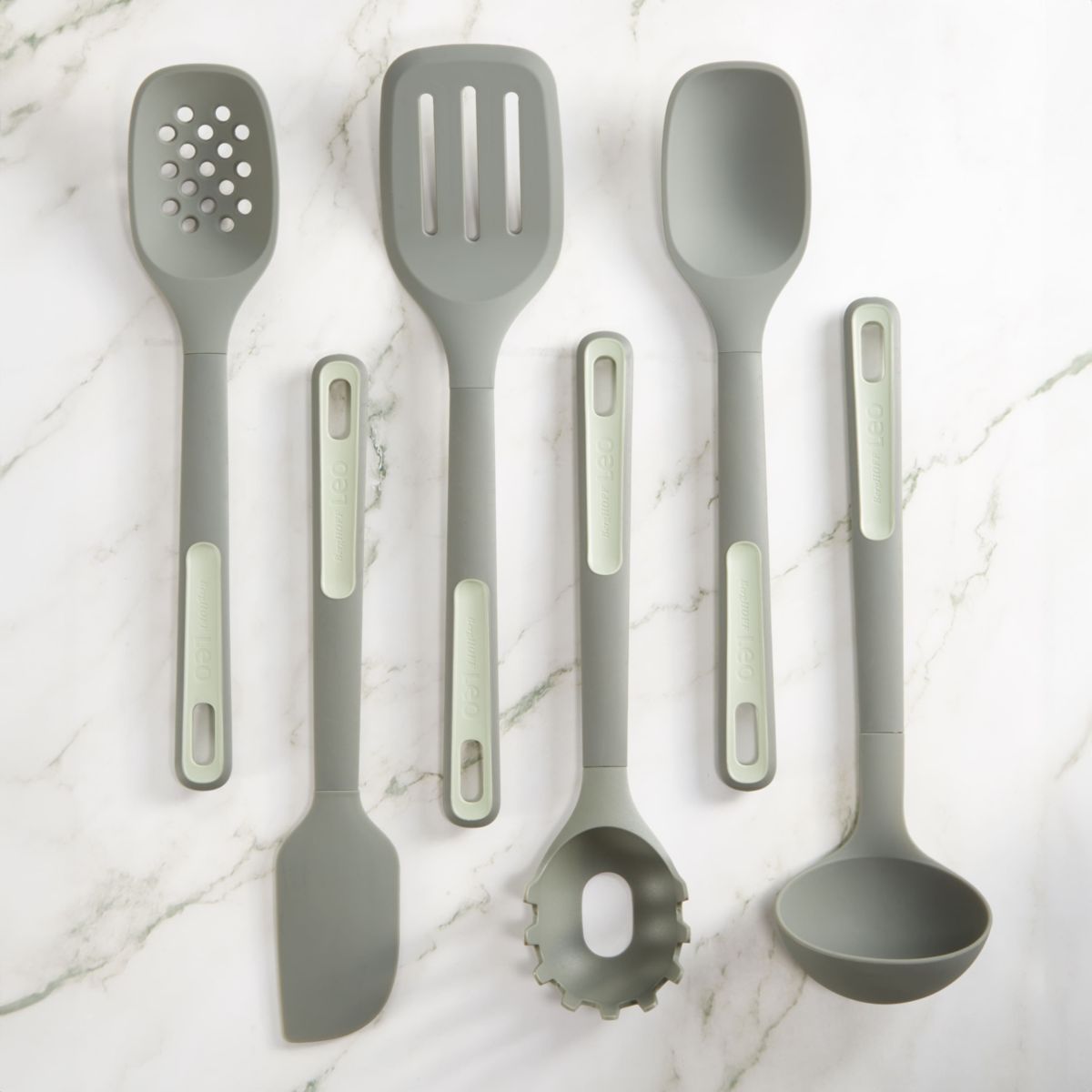 BergHOFF Balance 6Pc Nonstick Nylon Utensil Set, Recycled Material