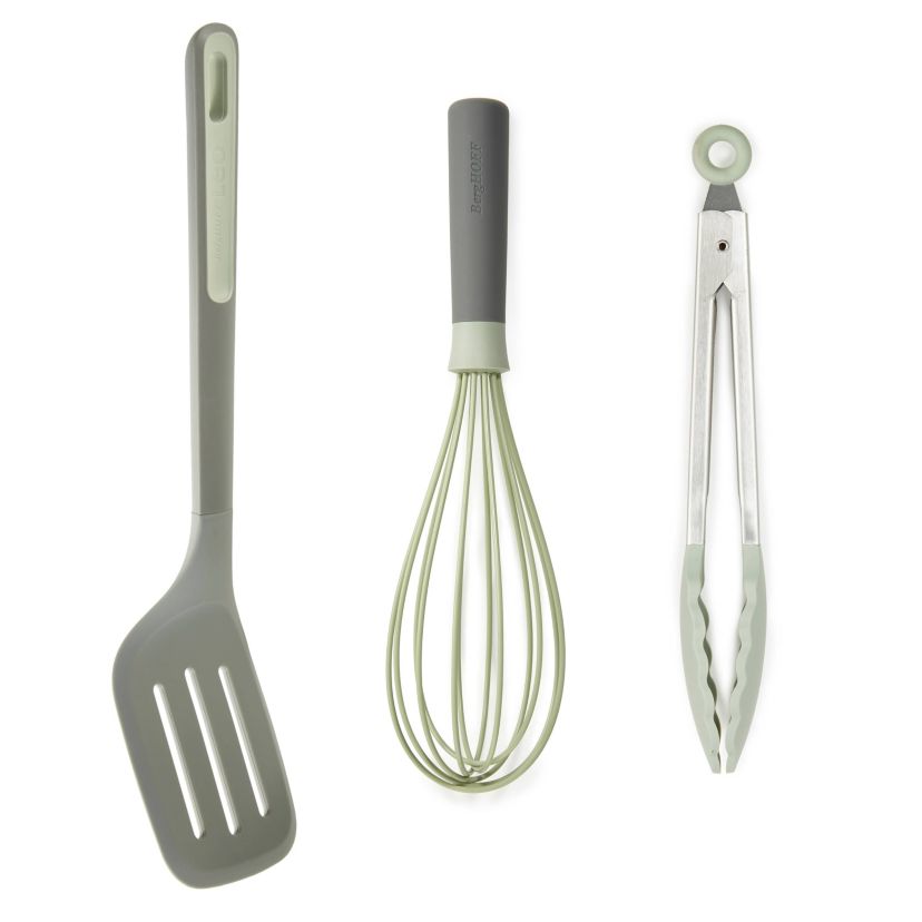 BergHOFF Balance 3Pc Nonstick Nylon Specialty Utensil Set, Recycled Material