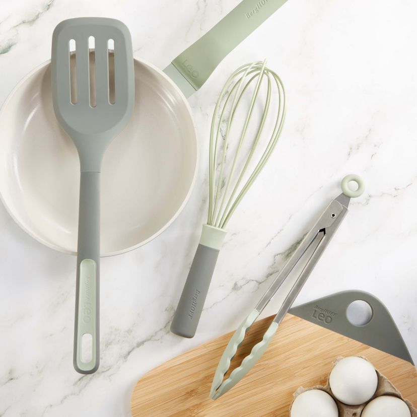 BergHOFF Balance 3Pc Nonstick Nylon Specialty Utensil Set, Recycled Material