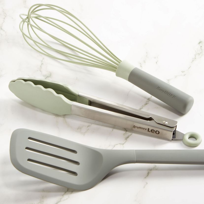BergHOFF Balance 3Pc Nonstick Nylon Specialty Utensil Set, Recycled Material