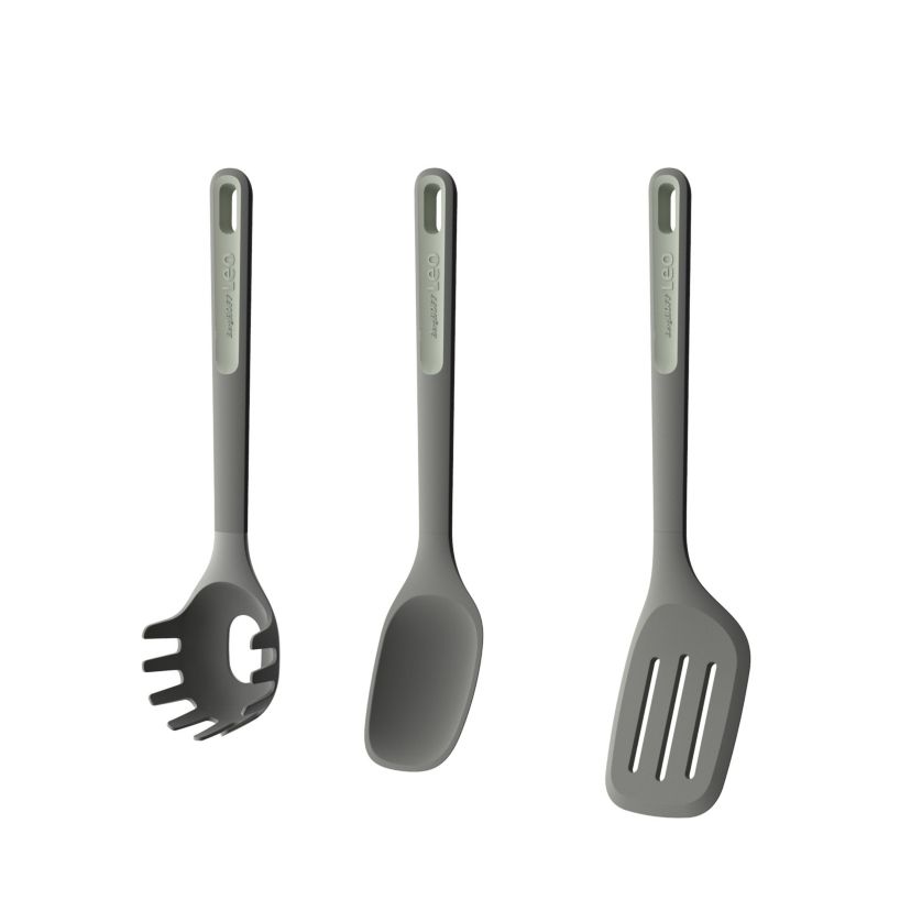 BergHOFF Balance 3Pc Non-stick Nylon Serving Utensil Set, Recycled Material