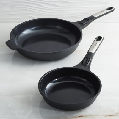 BergHOFF Phantom 2Pc Nonstick Ceramic Frying Pan Set, Recycled Cast Aluminum