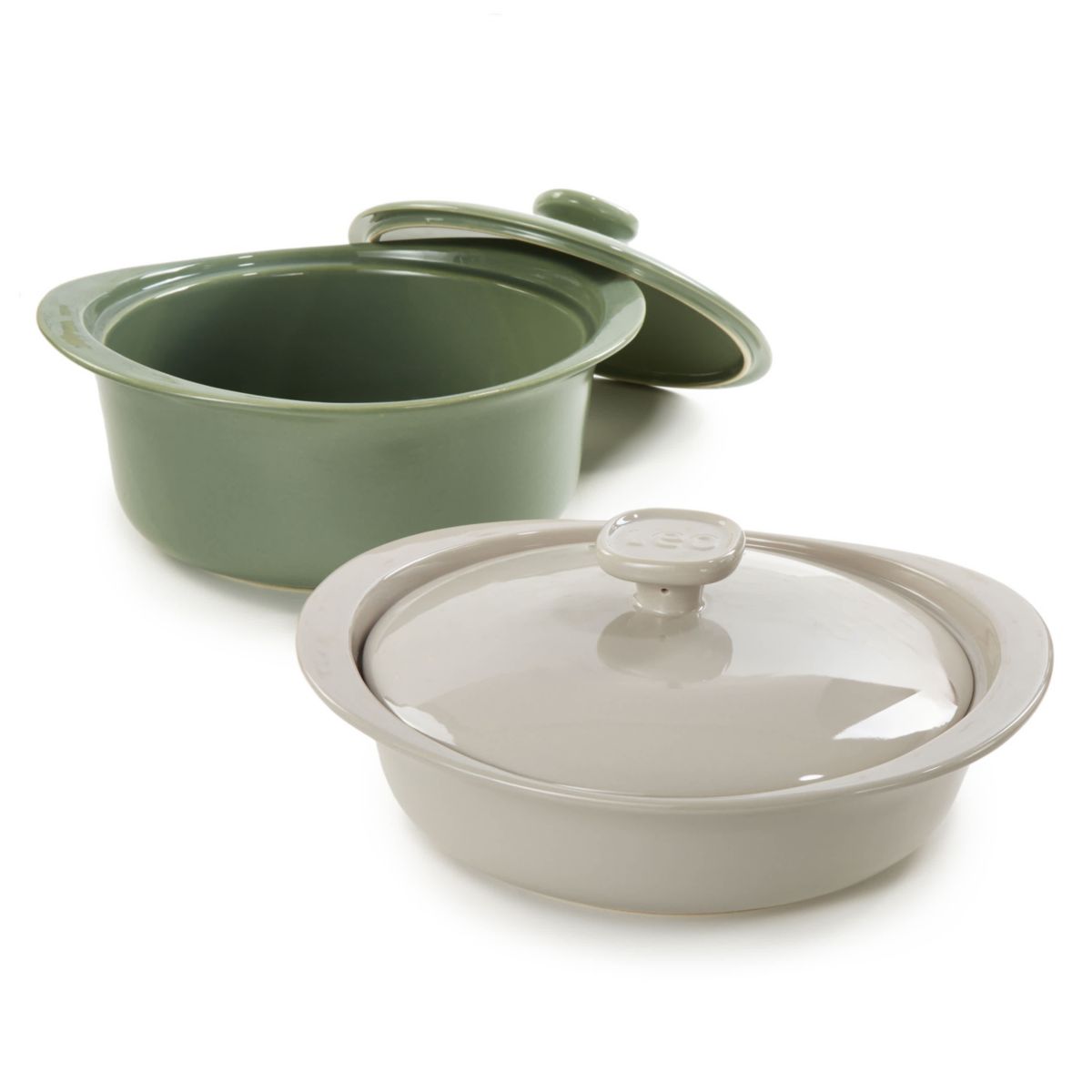 BergHOFF Balance 4Pc Stone Covered Casserole Set