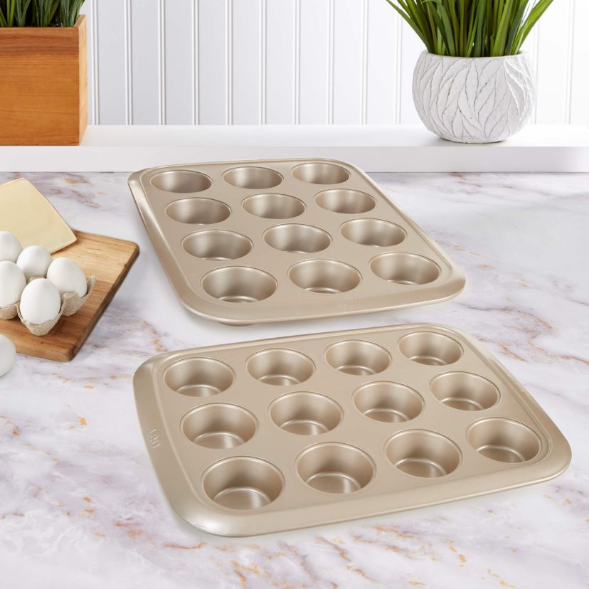 BergHOFF Balance 2Pc Nonstick Carbon Steel Specialty Bakeware Set