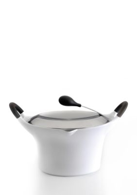 berghoff white auriga 5.6 qt.covered casserol