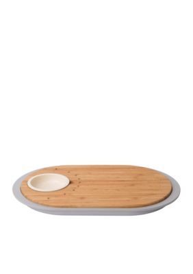 Leo 3-Piece Tapas Cutting Board With Tray Set