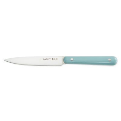 BergHOFF Leo Glints Stainless Steel Utility Knife 5", Slate, Blue, 10 Pieces