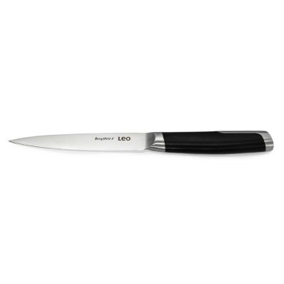 BergHOFF Leo Graphite Stainless Steel Utility Knife 4.75", Black, 10 Pieces