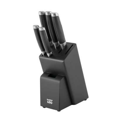 BergHOFF Graphite Stainless Steel 6Pc Knife Block Set