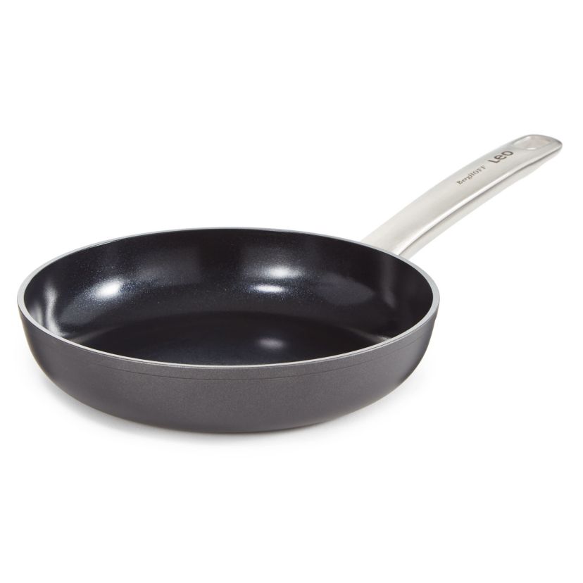 BergHOFF Graphite Nonstick Ceramic Frying Pan 8", Sustainable Recycled Material