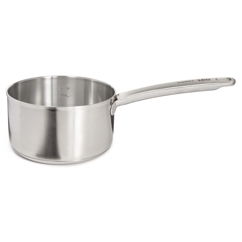 BergHOFF Graphite Recycled 18/10 Stainless Steel Saucepan 6.25", 1.7qt.