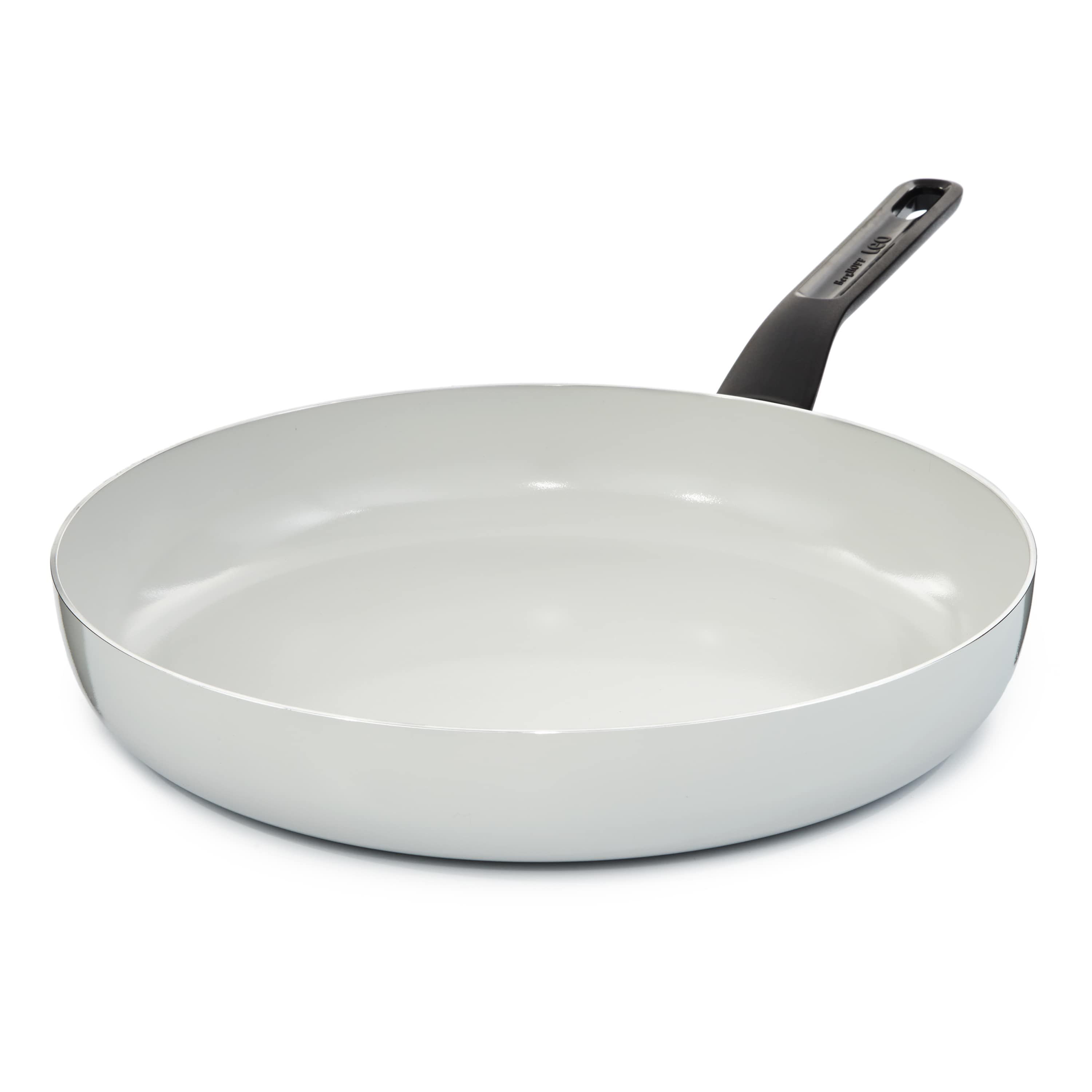 BergHOFF Leo Glints Nonstick Ceramic Frying Pan 12.5", Recycled Aluminum, Spirit