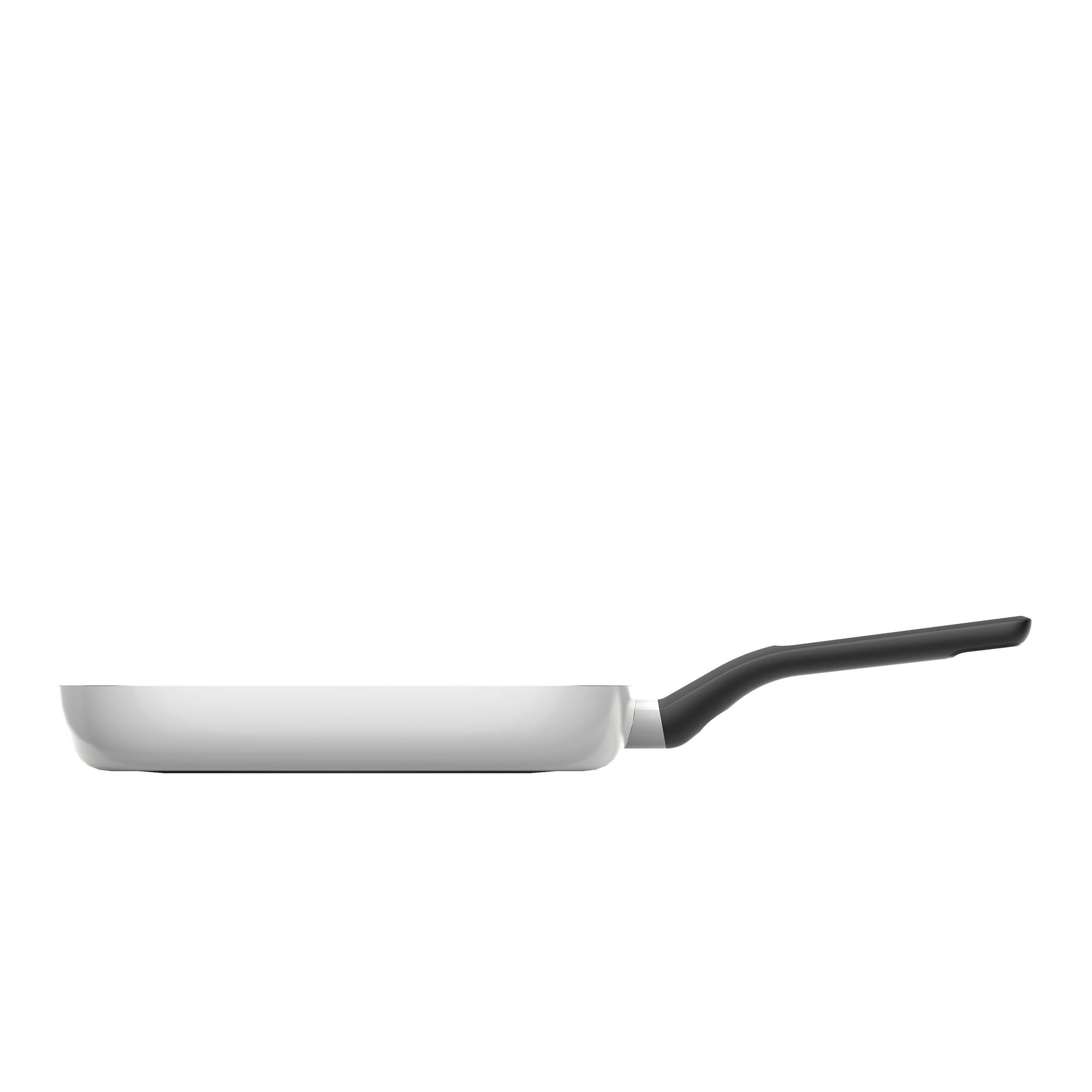 BergHOFF Leo Glints Nonstick Ceramic Grill Pan 10.25", Recycled Aluminum, Spirit