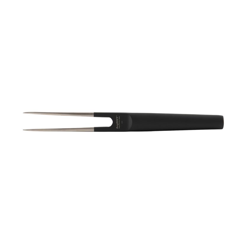 BergHOFF RON Stainless Steel Carving Fork 6.75", Black