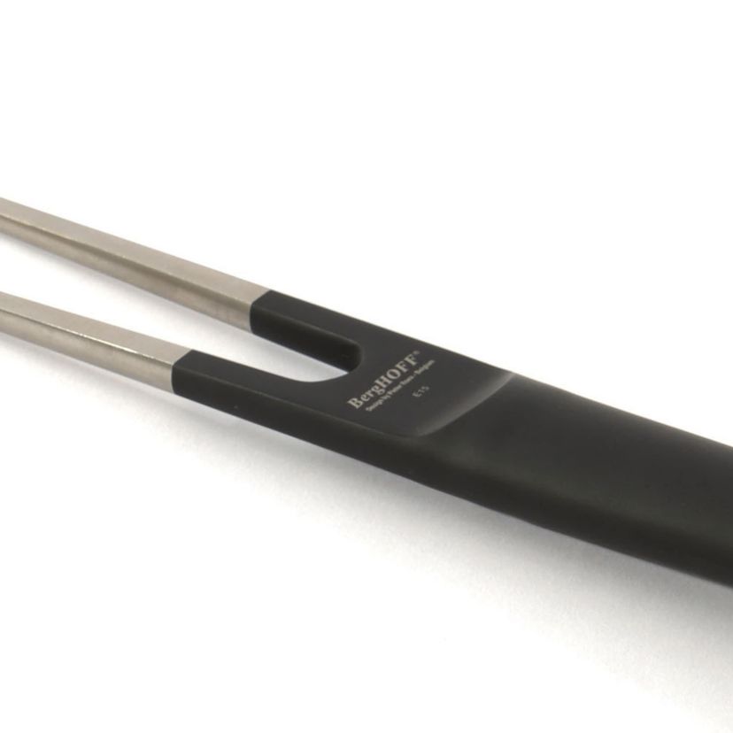 BergHOFF RON Stainless Steel Carving Fork 6.75", Black