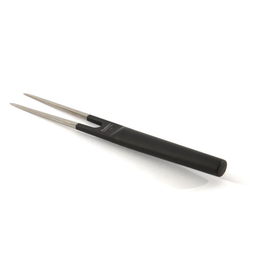 BergHOFF RON Stainless Steel Carving Fork 6.75", Black