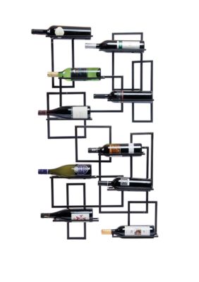 southern enterprises lodi wall mount wine rac