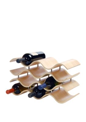 southern enterprises lodi wall mount wine rac