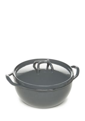 Enameled Cast Iron Dutch Oven, Oval 5.5 Quart - BGE - Bassemiers