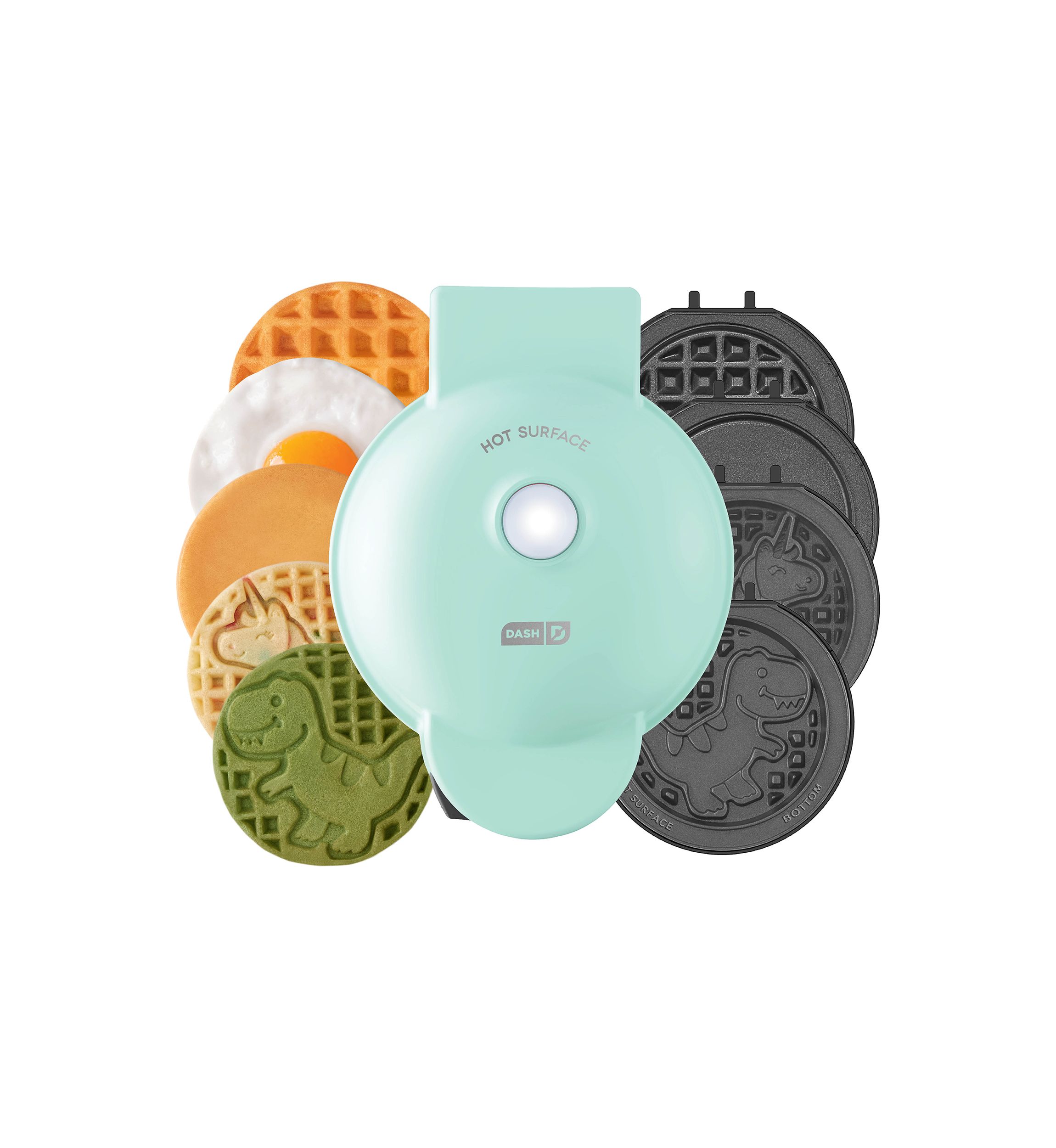 Mini Waffle System with Removable Plates