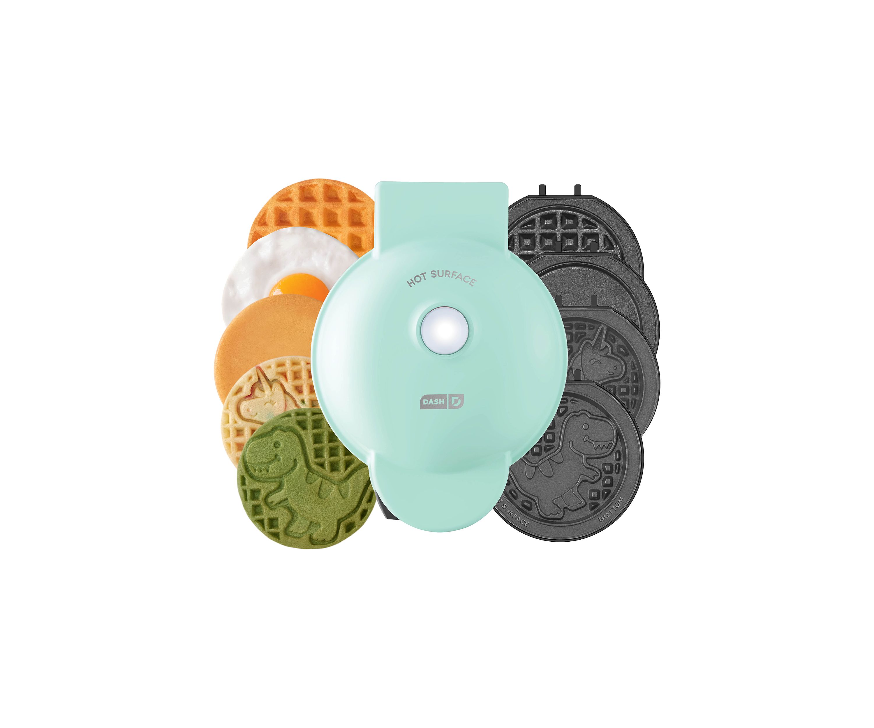 Mini Waffle System with Removable Plates