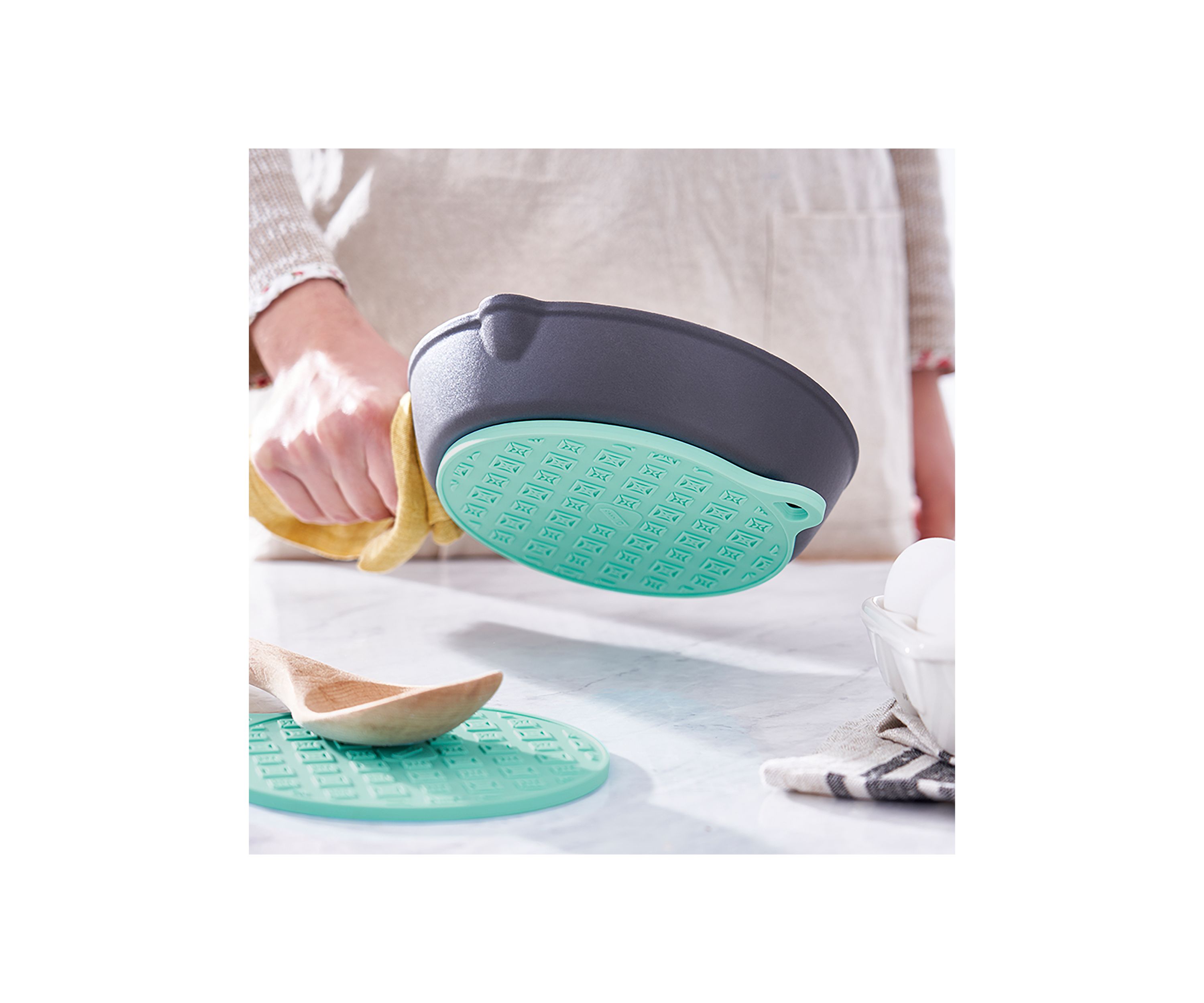 Magnetic Silicone Trivet Set