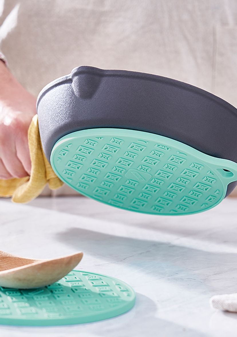 Set of 2 Silicone Trivets 