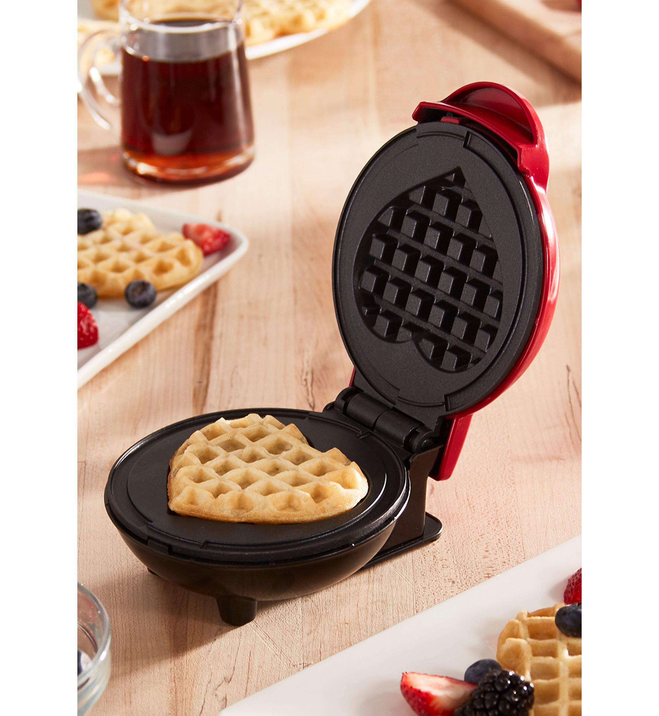 Heart Mini Waffle Maker