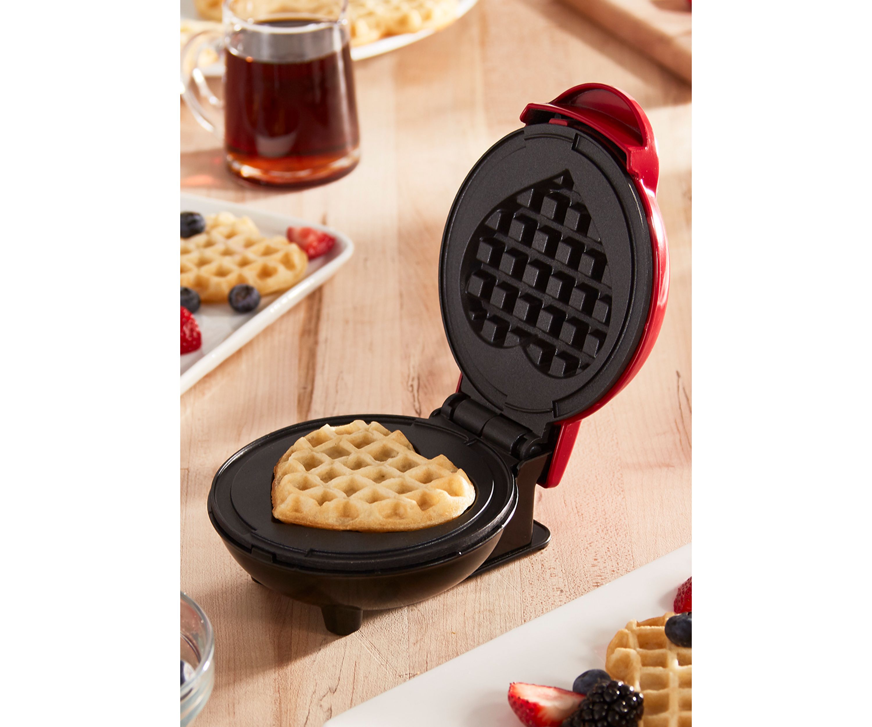 Heart Mini Waffle Maker