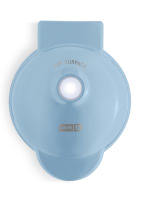 Dash Deluxe Mini Waffle Maker, Blue