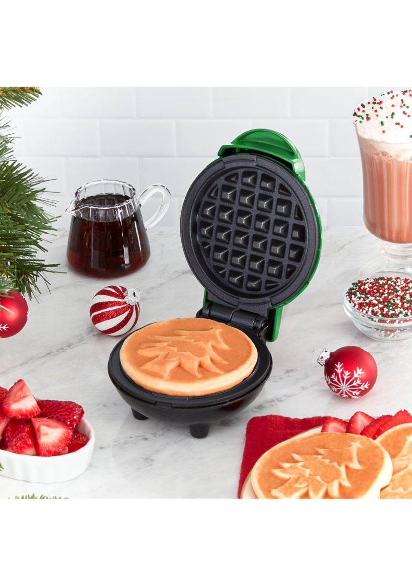 Christmas Tree Mini Waffle Maker