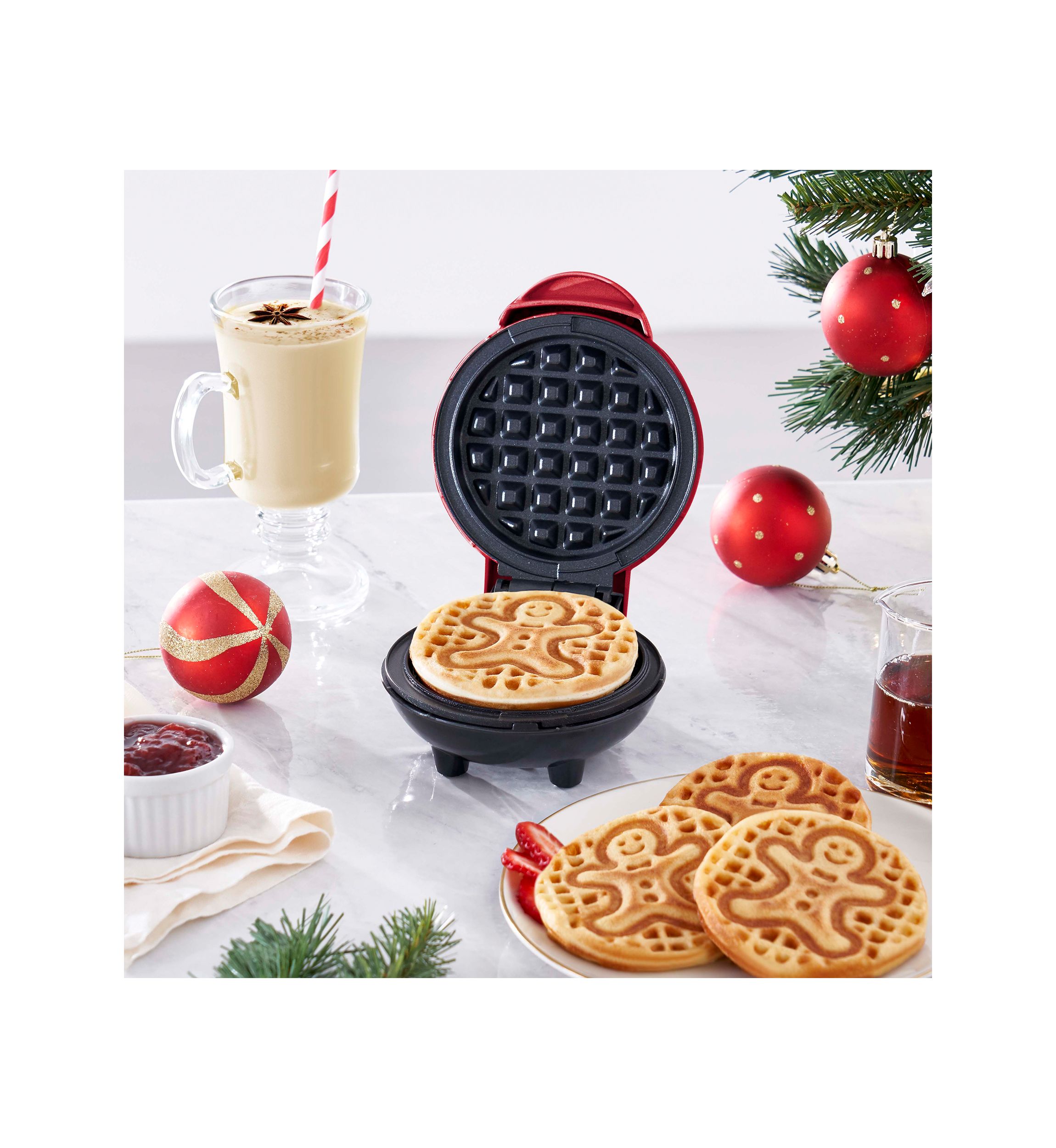 Gingerbread Mini Waffle Maker