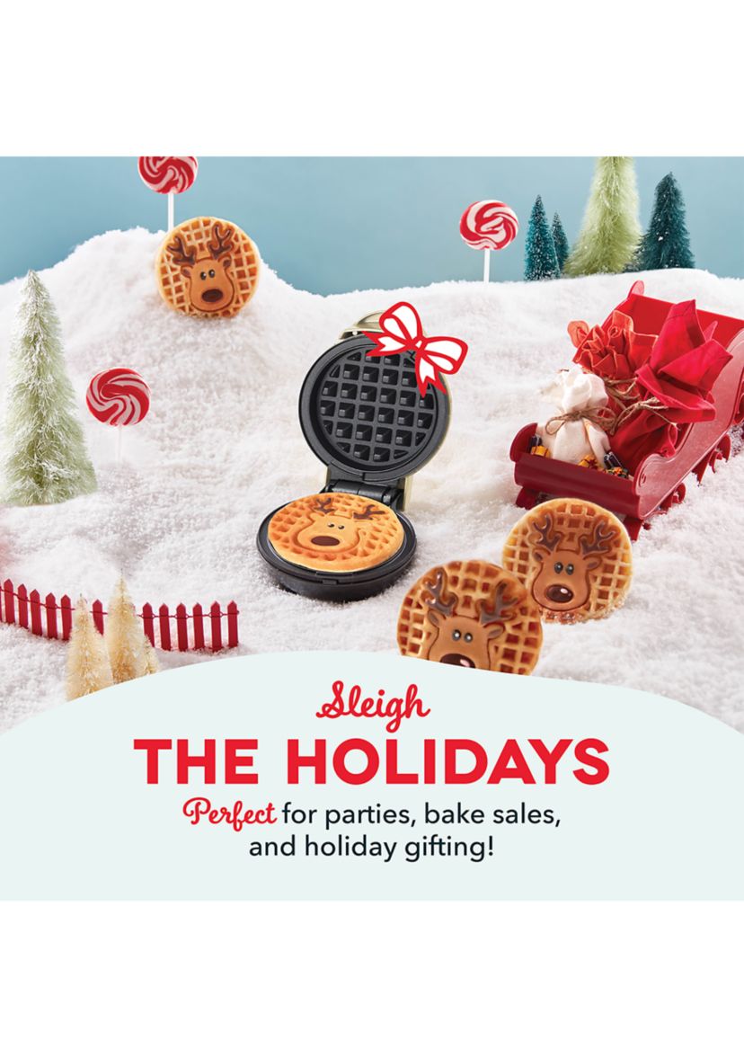 Reindeer Mini Waffle Maker