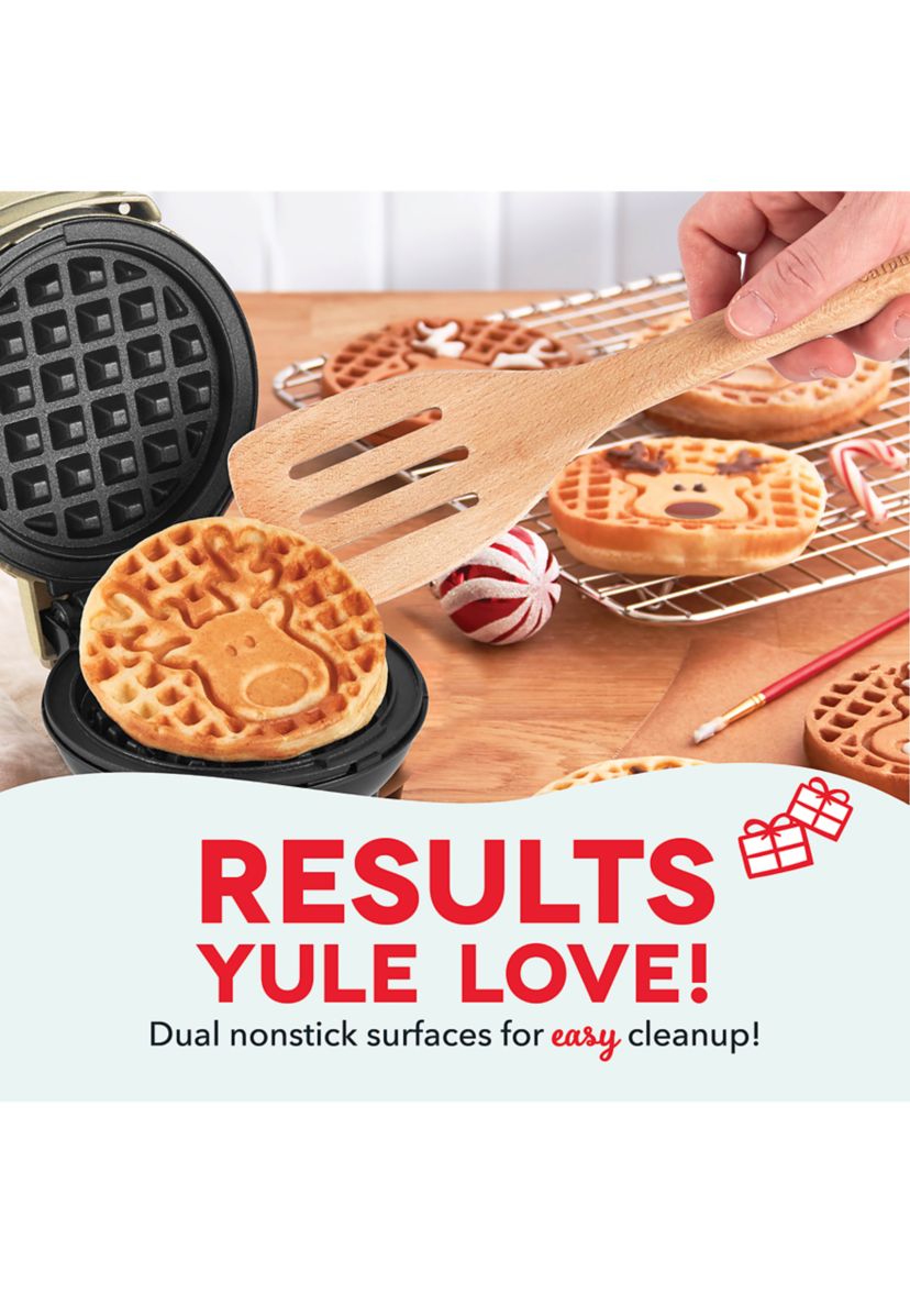 Reindeer Mini Waffle Maker