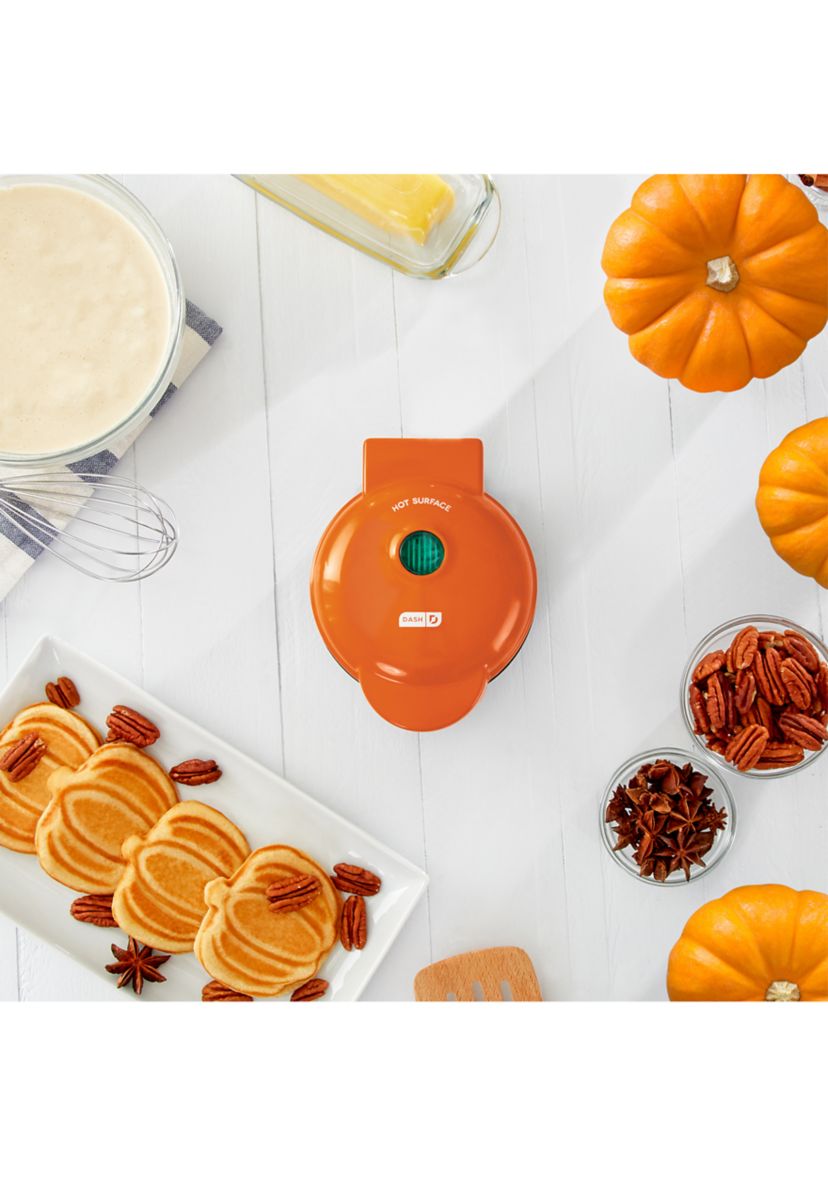 Pumpkin Mini Waffle Maker