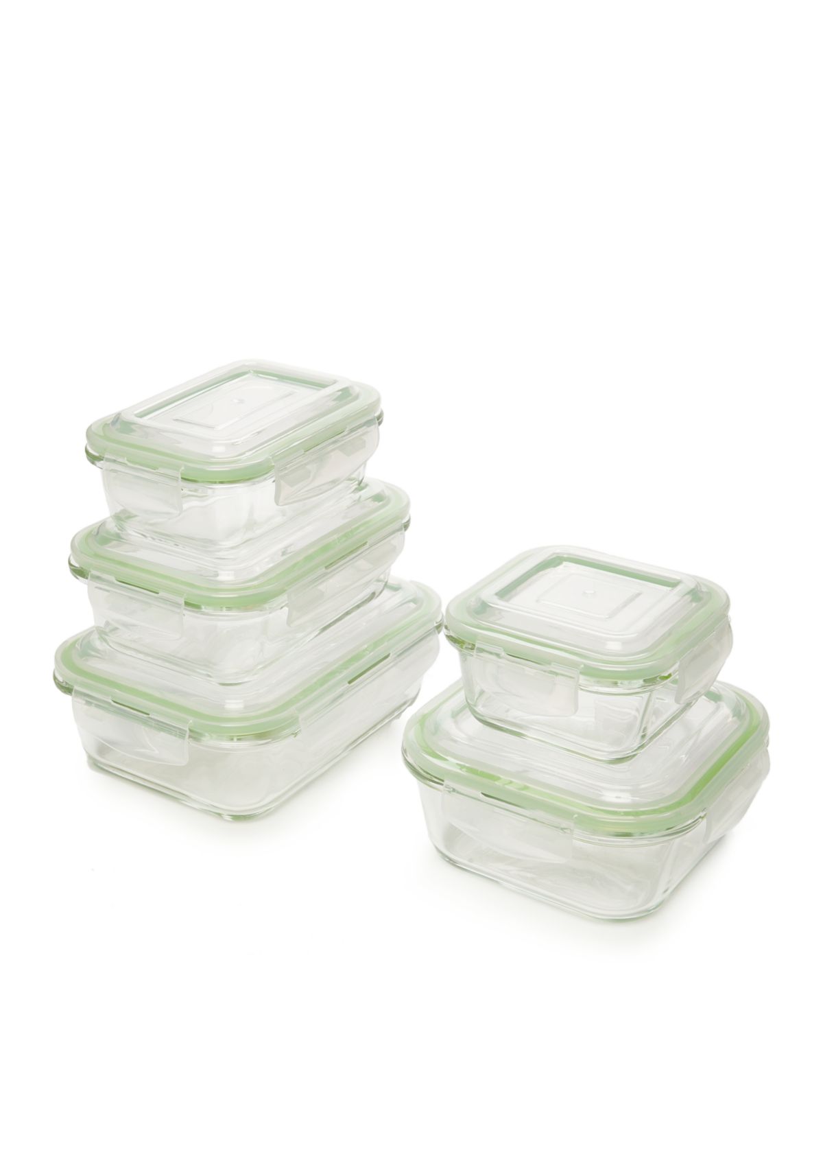  10-Piece Glass Storage Set 