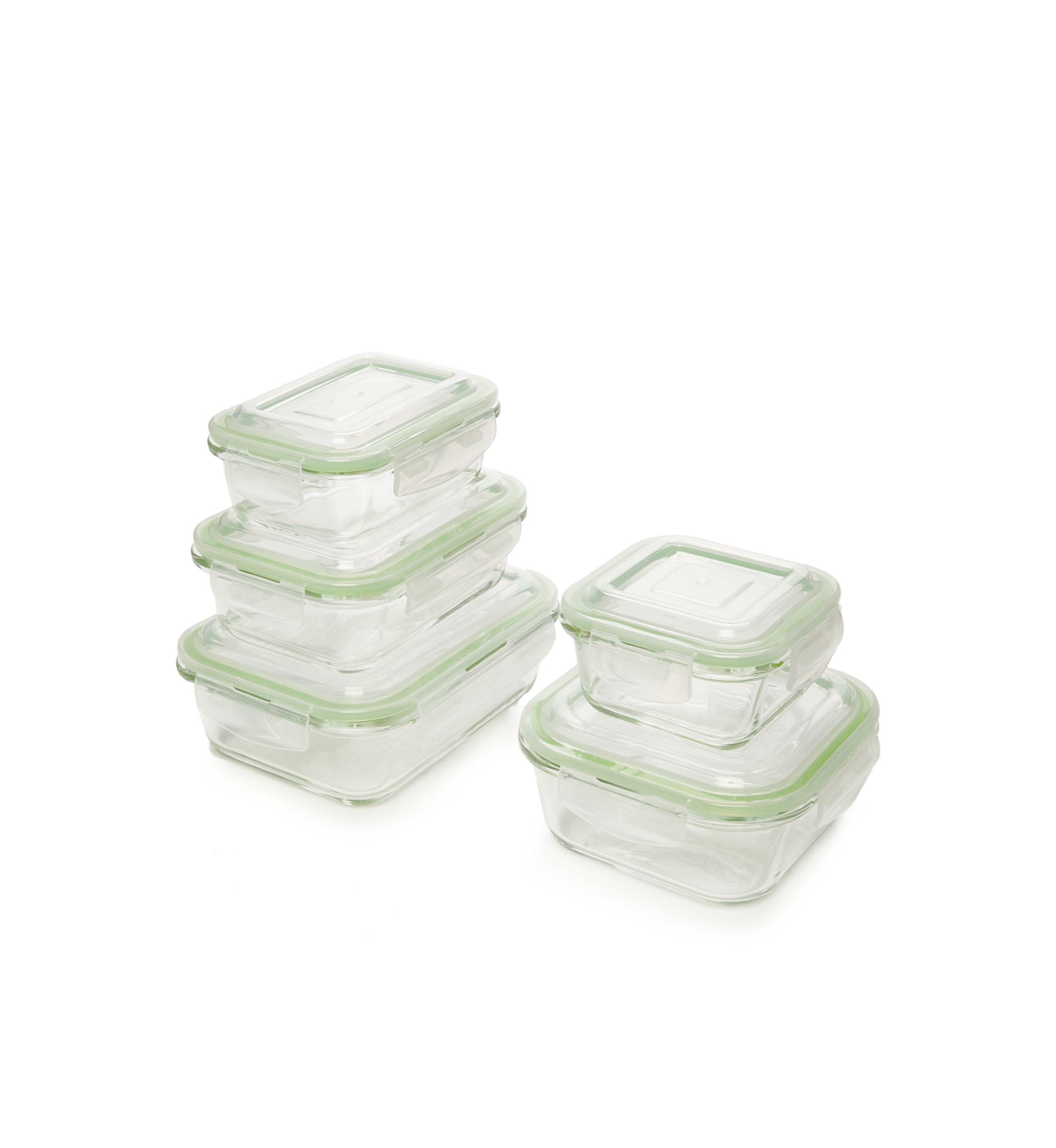 10-Piece Glass Storage Set 