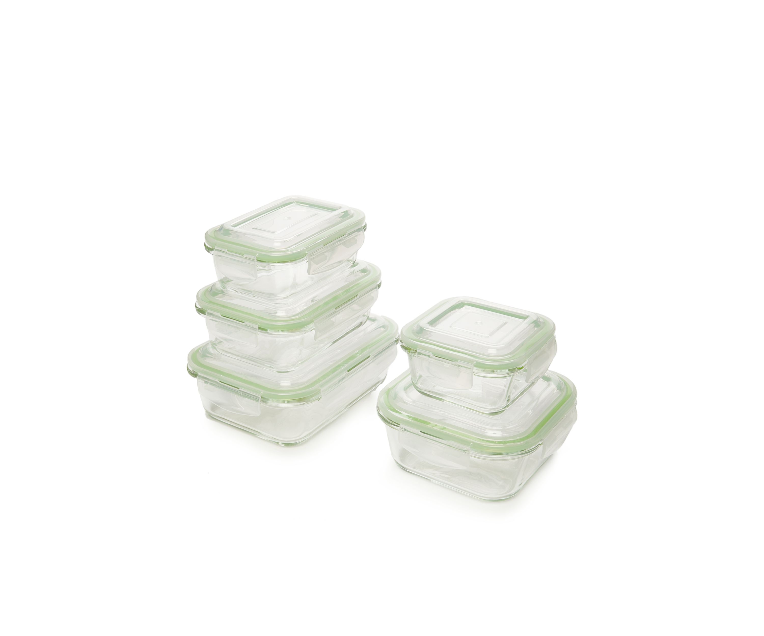  10-Piece Glass Storage Set 