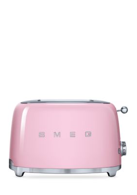 Smeg 2-Slice Toaster, Pink