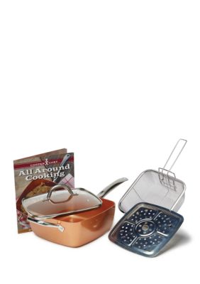 Copper Chef 5Pc Cookware & Cutlery Set 