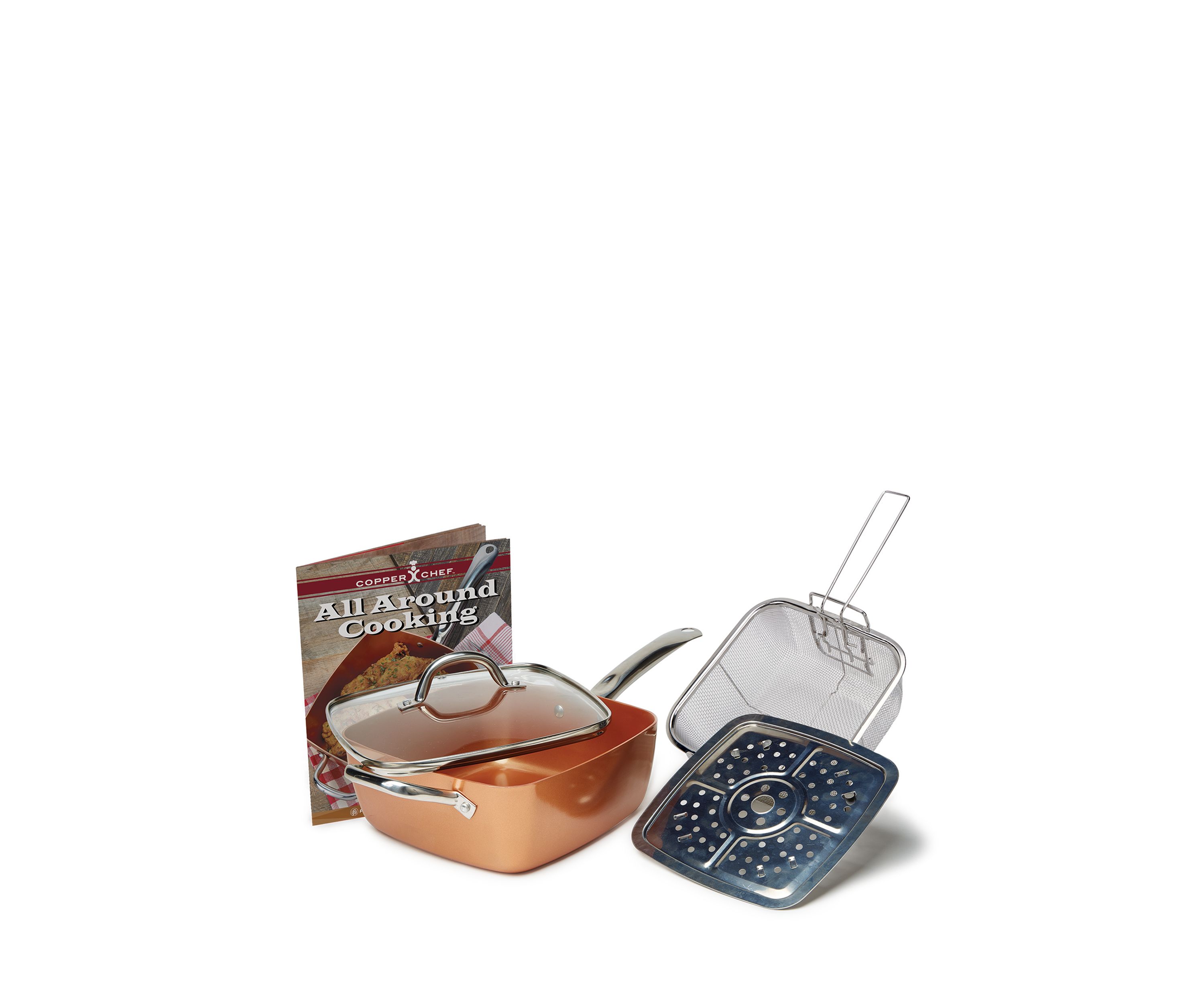 5-Piece Deep 9.5-in. Square Pan Set