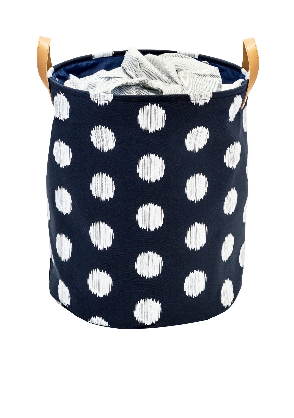 Coastal Collection Decorative Portable Laundry Bin