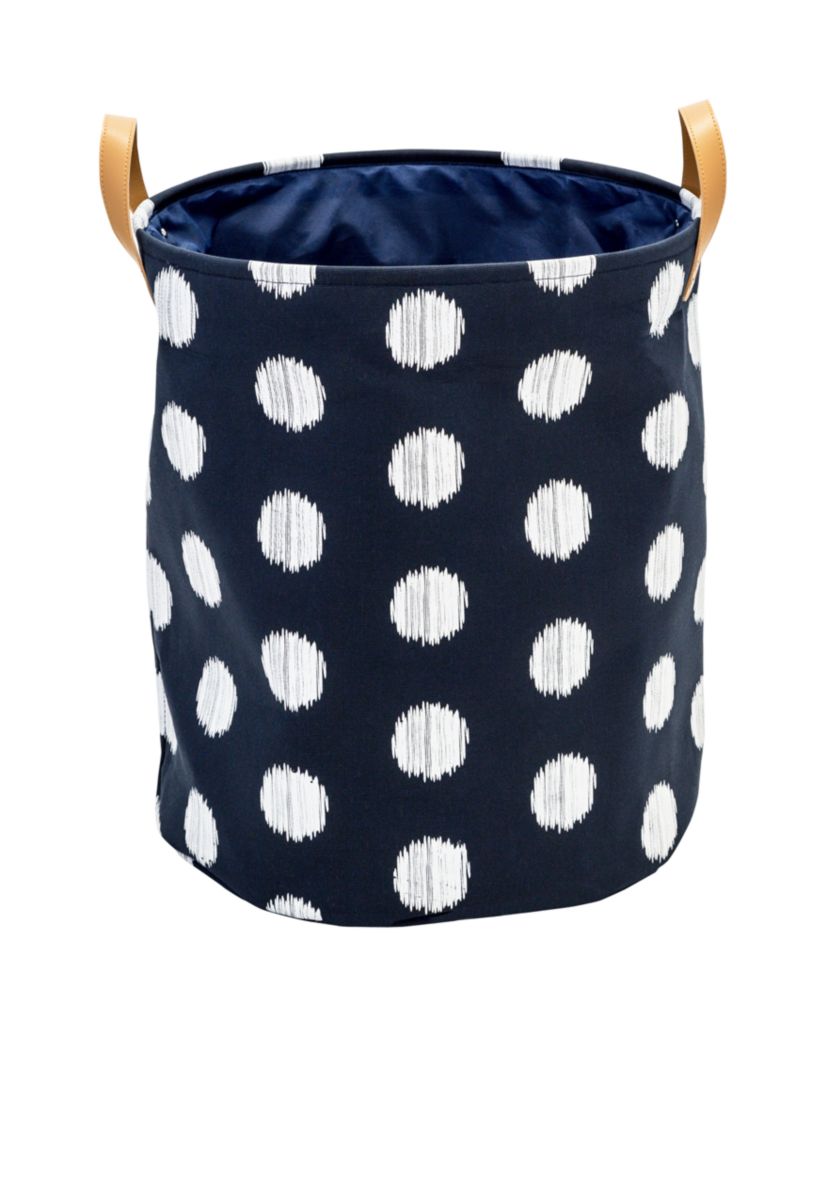 Coastal Collection Decorative Portable Laundry Bin