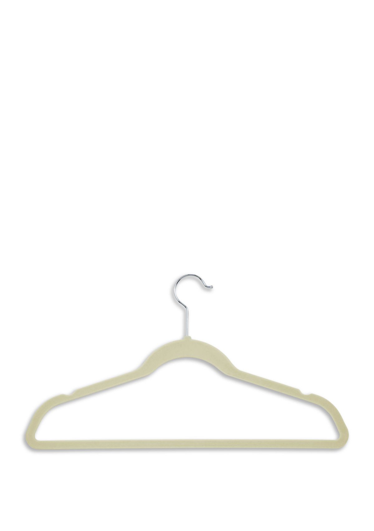 Flocked Suit Hangers