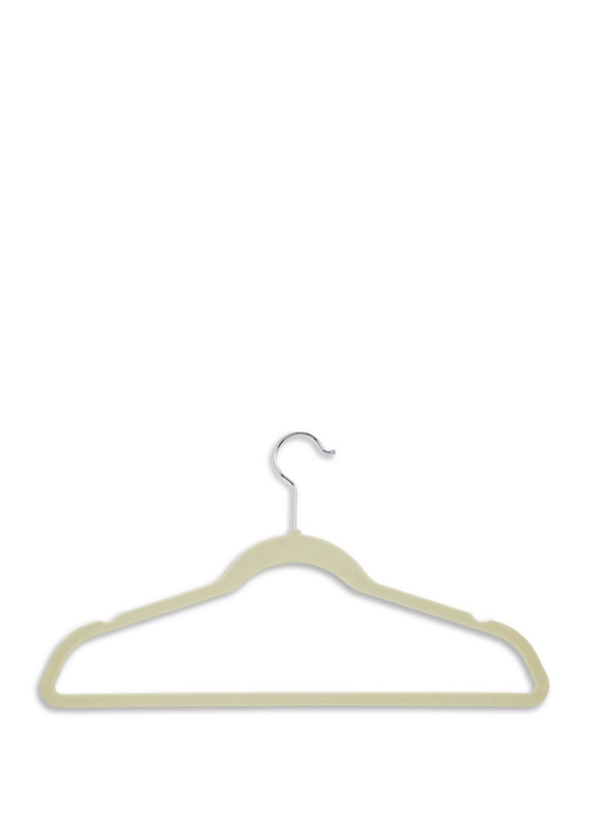 Flocked Suit Hangers