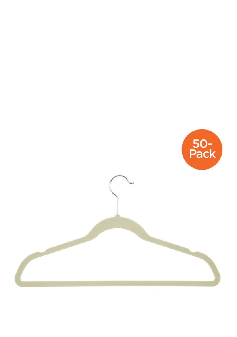 Flocked Suit Hangers